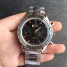 1:1 Super Clone Omega Speedmaster Watch 331.10.42.51.01.002 with Vintage Black Dial