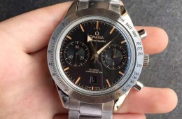 1:1 Super Clone Omega Speedmaster Watch 331.10.42.51.01.002 with Vintage Black Dial